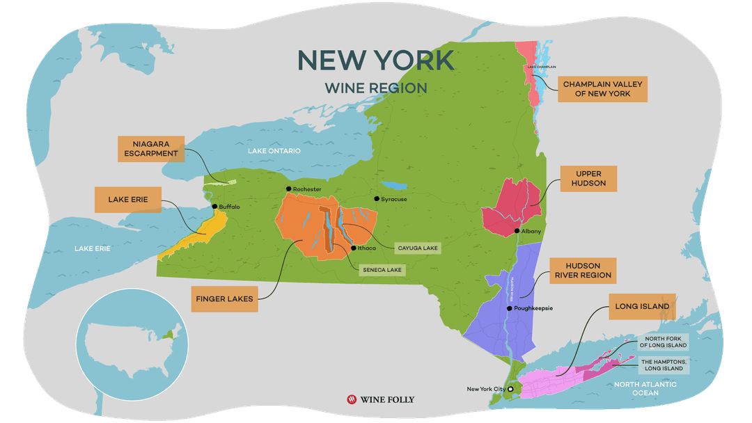 New York Wine Region Map And Info Wine Folly new-york-wine-region-map-and-info-wine-folly
